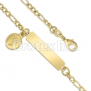 KB 008 Gold Layered Kids  Bracelet